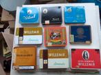 WILLEM II sigaren blikken., Ophalen of Verzenden, Gebruikt, Verpakking