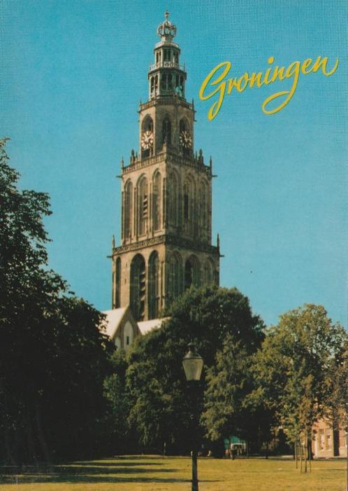 STAD GRONINGEN Martinitoren, Verzamelen, Ansichtkaarten | Nederland, Ongelopen, Groningen, 1980 tot heden, Verzenden