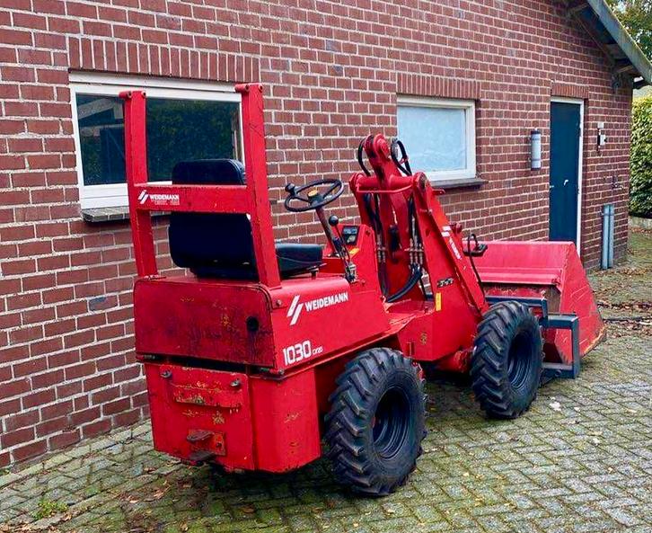 Weideman 1030 kniklader/mini shovel /evt ruil groter machine, Zakelijke goederen, Agrarisch | Werktuigen, Grondbewerking, Ophalen of Verzenden