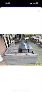 Luxe loungeset van kunststof, Ophalen, Zo goed als nieuw, Kunststof