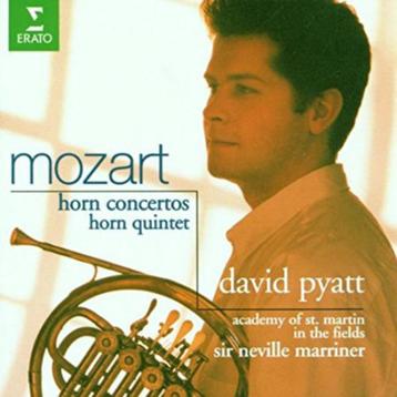 MOZART Horn concertos CD PYATT MARRINER ERATO beschikbaar voor biedingen
