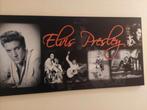 Elvis Presley mooie grote canvas schilderij. 100x50 cm., Ophalen, Zo goed als nieuw, Schilderij, 100 tot 125 cm