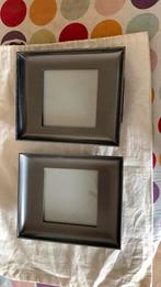 Twee fotolijsten tinnenlook, Ophalen of Verzenden, Zo goed als nieuw