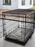 Hondenbench plus zwarte hoes te koop, Ophalen, Zo goed als nieuw