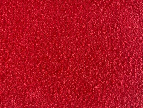 De Ploeg Lumina 11/11 rood; 4x boucle meubelstoffen, Hobby en Vrije tijd, Stoffen en Lappen, Nieuw, Wol, 120 cm of meer, 200 cm of meer