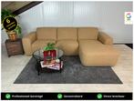 GRATIS LEVERING Loungebank Bruin 280x160 SHOWROOMMODEL, 250 tot 300 cm, Hoekbank, Ophalen of Verzenden, Driepersoons