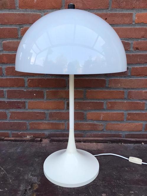 Hala Zeist mushroom tafellamp, jaren ‘60 ‘70, Huis en Inrichting, Lampen | Tafellampen, Zo goed als nieuw, 50 tot 75 cm, Kunststof
