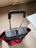 Boodschappentrolley 1x gebruikt, Ophalen of Verzenden, Zo goed als nieuw, Rood, Wieltjes
