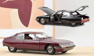 Citroen SM zwart of granaatappelrood Norev Limited 1:18 beschikbaar voor biedingen