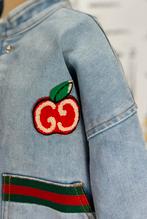Gucci denim bomber jas jack maat 5, Kinderen en Baby's, Gucci, Gucci EU, Customercare@gucci.com, Zo goed als nieuw