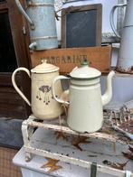 2 emaille koffiekannen, Antiek en Kunst, Antiek | Emaille, Ophalen of Verzenden