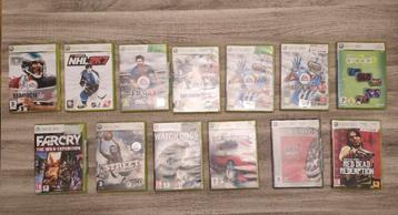 13 stuks XBOX 360 DVD Sport en actie  Spel Games. beschikbaar voor biedingen