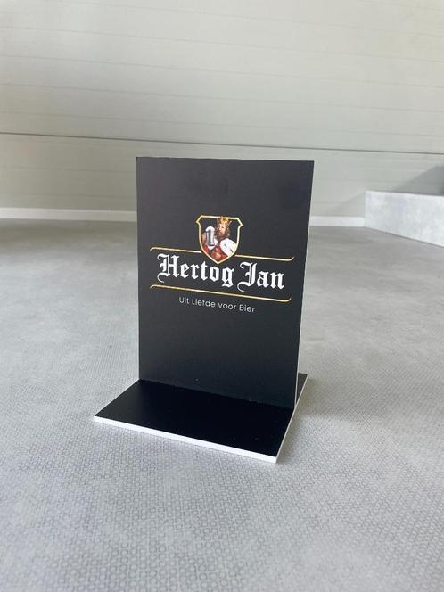 Display Hertog Jan 15x20cm, Verzamelen, Biermerken, Nieuw, Reclamebord, Plaat of Schild, Hertog Jan, Verzenden