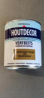 Hermadix houtdecor verfbeits transparant 656 | 750ml, Nieuw, Beits, Ophalen of Verzenden, Minder dan 5 liter