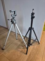 2 Statieven voor Foto & Video, Gebruikt, Minder dan 150 cm, Met balhoofd, Ophalen of Verzenden