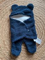 Zachte inbakerdoek / wikkeldeken met berenoren, Ophalen of Verzenden, Zo goed als nieuw, Minder dan 70 cm, Bakerzak of Bakerdoek