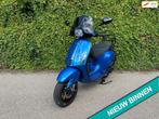 Vespa Sprint CUSTOM AZZURRO 45 km Scooter BETAAL met in3, Gebruikt, Overige modellen, Benzine, 50 cc