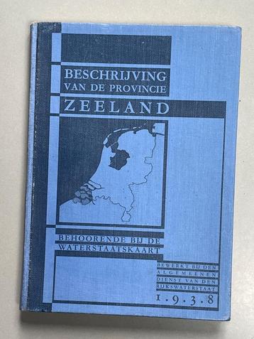 Beschrijving Zeeland behoordende bij de waterstaatkaart 1938 beschikbaar voor biedingen