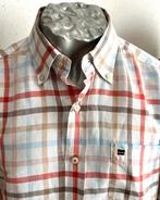 State of Art korte mouw overhemd maat M/L, Kleding | Heren, Overhemden, Ophalen of Verzenden, Zo goed als nieuw, Blauw, Halswijdte 39/40 (M)