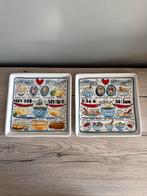 2 Blond Amsterdam Sushi Bordjes - Asia with Love, Huis en Inrichting, Ophalen of Verzenden, Zo goed als nieuw, Blond Amsterdam