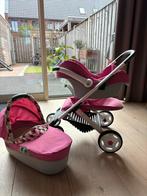 Roze poppenwagen en reiswieg, Ophalen, Gebruikt, Overige typen