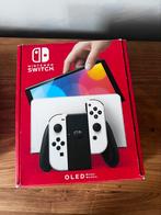 Nintendo Switch OLED Wit, incl. accessoires, Spelcomputers en Games, Spelcomputers | Nintendo Switch, Ophalen of Verzenden, Zo goed als nieuw