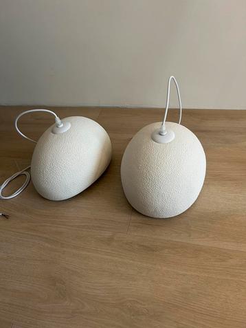 Japandi hanglampen wabi sabi nieuw 2 stuks beschikbaar voor biedingen