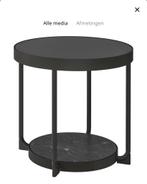 Ikea bijzettafel, Huis en Inrichting, Tafels | Bijzettafels, Ophalen, Minder dan 55 cm, Metaal of Aluminium, Rond