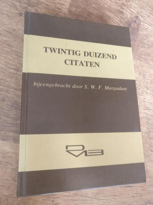 Twintig duizend citaten 1980, Antiek en Kunst, Antiek | Boeken en Bijbels, Ophalen of Verzenden