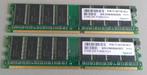 Werkgeheugen / RAM 512MB 256MB DDR DIMMs, Computers en Software, RAM geheugen, DDR, Gebruikt, Ophalen