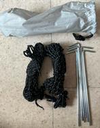 6 scheerlijnen 4m. met grondpennen, Caravans en Kamperen, Ophalen of Verzenden, Nieuw