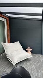 Fatboy Rock 'n Roll + Zitzak - Grijs - Zo goed als nieuw, Huis en Inrichting, Zitzakken, Ophalen, Zo goed als nieuw, Grijs, Zitzak