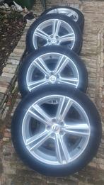 VOLVO OEM S90/ V90 Velgen – 4 x – 18" 5 dubbelspaaks zilver, Auto-onderdelen, Banden en Velgen, Ophalen, 18 inch, Gebruikt, Velg(en)