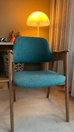 Cees Braakman Eetkamerstoel - Turqoise Vilt, Ophalen