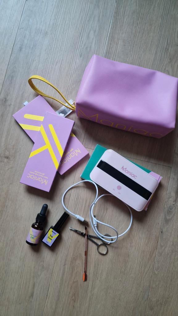 Maniac Starterset - Nagelverzorging Compleet, Sieraden, Tassen en Uiterlijk, Uiterlijk | Cosmetica en Make-up, Toebehoren, Handen en Nagels