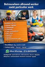 WERK GEZOCHT, Vacatures, Vacatures | Chauffeurs