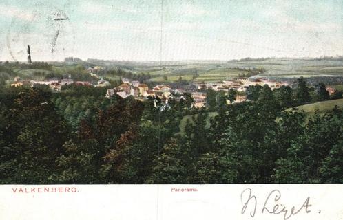 Valkenberg, Panorama (1905) 129155, Verzamelen, Ansichtkaarten | Nederland, Gelopen, Limburg, Voor 1920, Ophalen of Verzenden