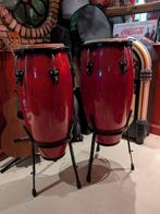 Conga's met verstelbare statieven, Muziek en Instrumenten, Ophalen, Gebruikt, Trommel