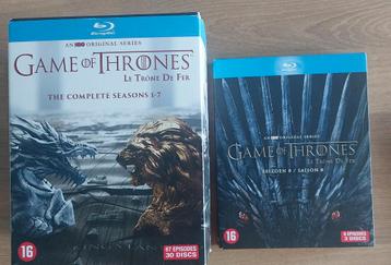 Games of Thrones, deel 1 t/m 8 beschikbaar voor biedingen