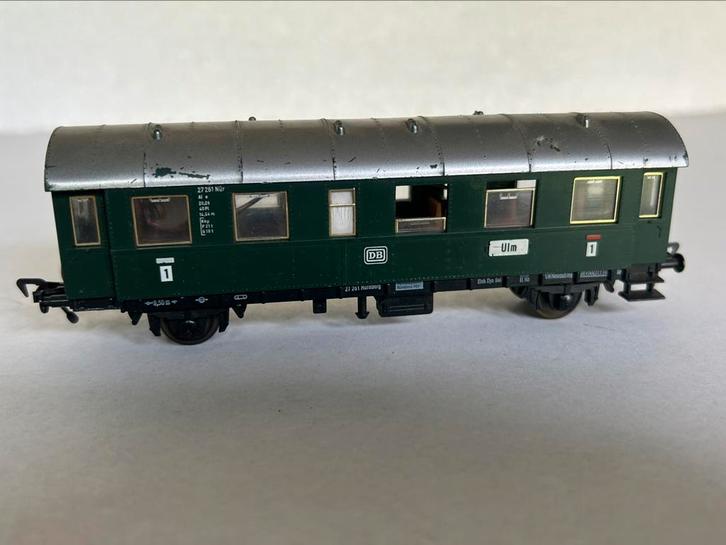 Fleischmann 5061 H0 Personenrijtuig (1e kl.) van de DB, Hobby en Vrije tijd, Modeltreinen | H0, Zo goed als nieuw, Wagon, Gelijkstroom