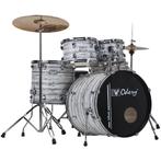 Odery drumstel wit, Muziek en Instrumenten, Ophalen, Gebruikt