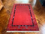 Perzisch Tapijt - Nepal - 190 x 122 cm. - Handgeknoopt, 100 tot 150 cm, Ophalen of Verzenden, Zo goed als nieuw, Rood