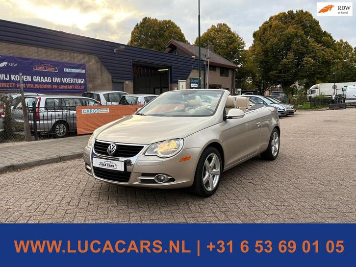Volkswagen Eos 2.0 T-FSI AUTOMAAT + 2X SLEUTEL & BOEKJES!, Auto's, Volkswagen, Bedrijf, Te koop, Eos, ABS, Airconditioning, Alarm