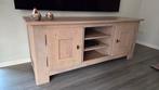 Goossens Eikenhouten TV-meubel, Ophalen, Gebruikt, 150 tot 200 cm, Eikenhout