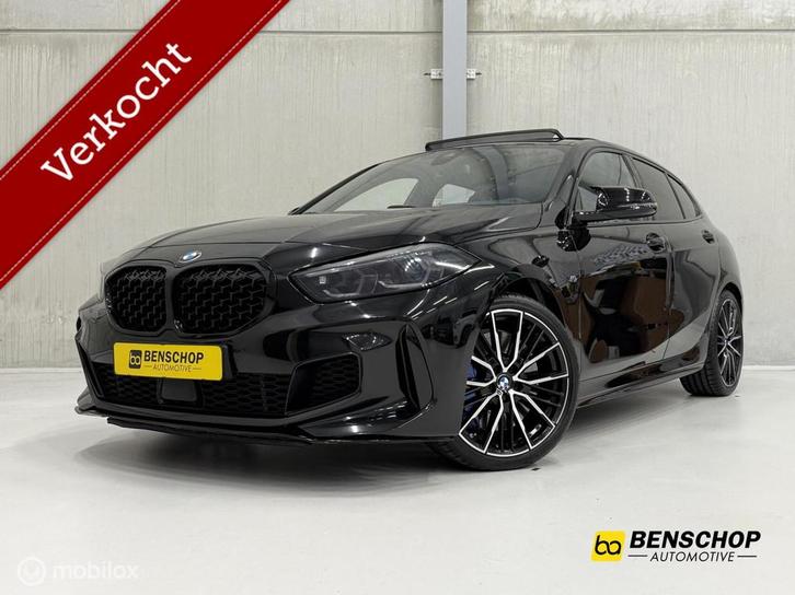 BMW 1-serie M135i xDrive High Executive Bucket Seats Panodak, Auto's, BMW, Te koop, 1-Serie, 4x4, ABS, Achteruitrijcamera, Airbags