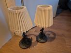 2x bedlamp (Ikea), Huis en Inrichting, Ophalen of Verzenden, Zo goed als nieuw, Rond