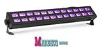 LED UV bar 2x12 LEDs, UV balk, LED UV armatuur 24 leds, Nieuw, Info@marbeco.nl, BeamZ, Ophalen of Verzenden