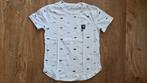 Z010 - Wit T-shirt van Abercrombie (mt. 134-140), Gebruikt, Abercrombie & Fitch, Ophalen of Verzenden, Shirt of Longsleeve