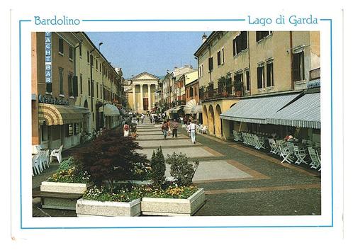 802518	Veldpost	Bardolino Lago di Garda	_Gelopen	Stempel	Vel, Verzamelen, Ansichtkaarten | Nederland, Gelopen, Ophalen of Verzenden