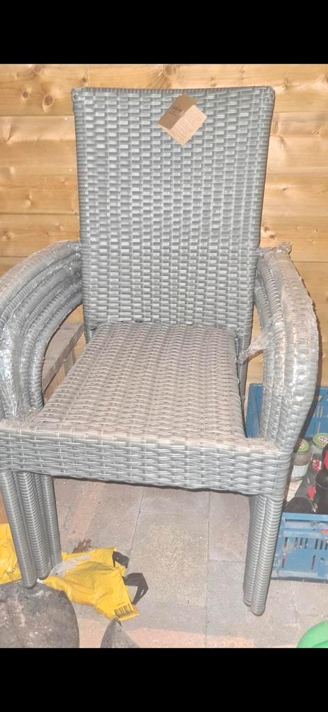 Nieuwe gudhjem tuinstoelen 6 stuks, Tuin en Terras, Tuinstoelen, Nieuw, Ophalen